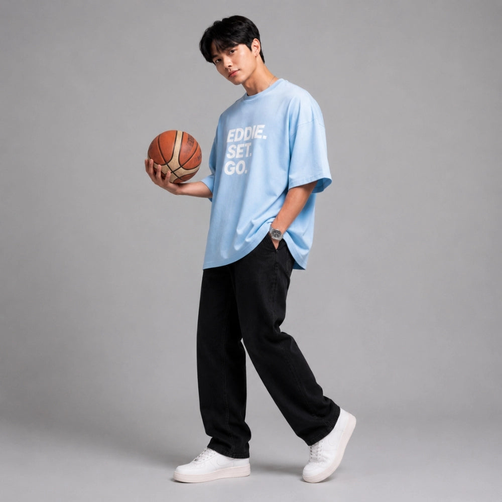 Men's Eddie Set Go Oversized Tee