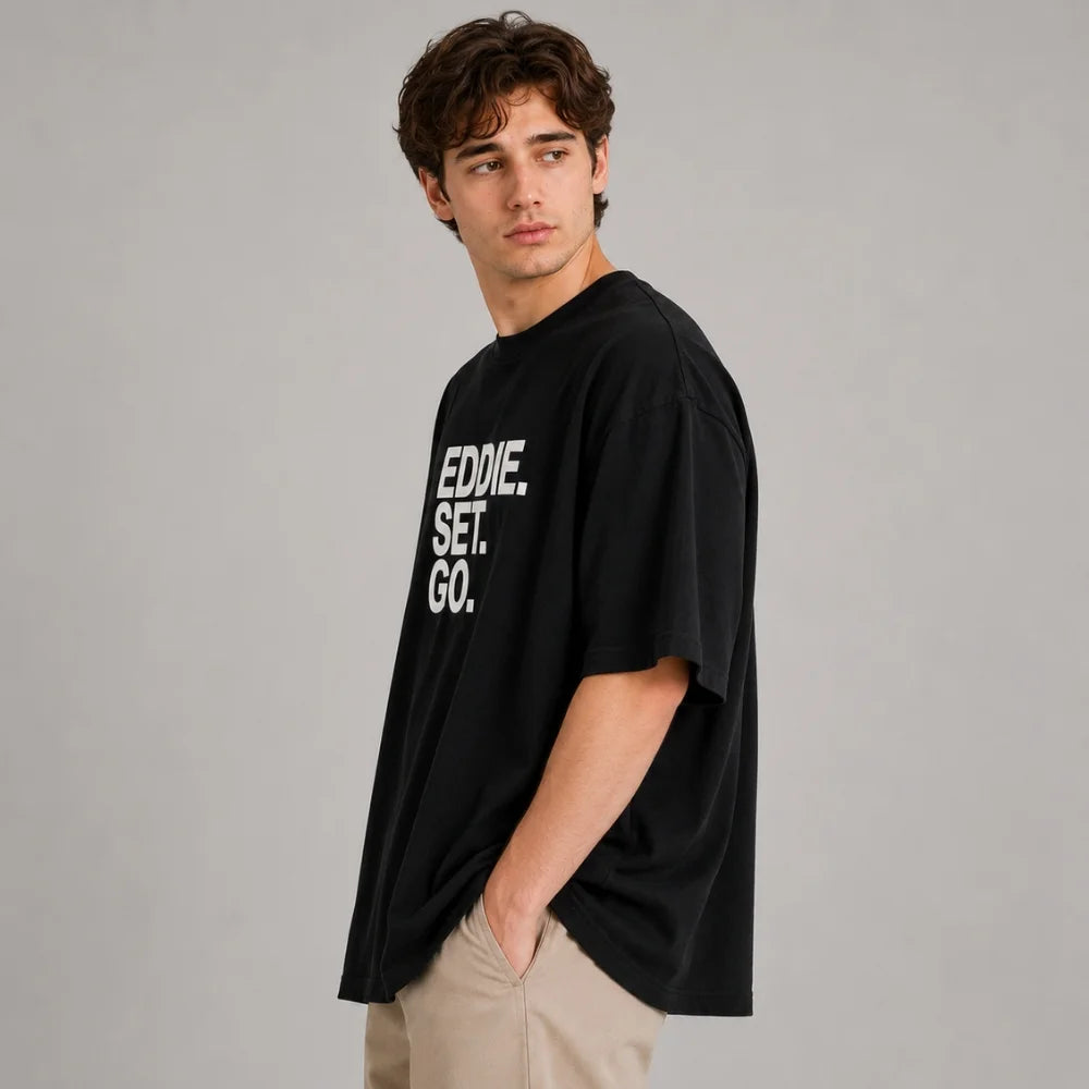 Men's Eddie Set Go Oversized Tee