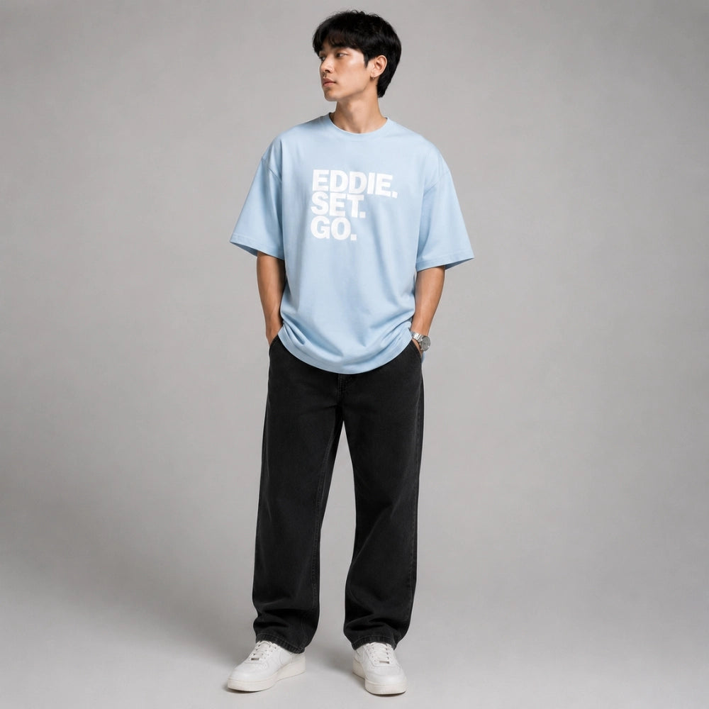 Men's Eddie Set Go Oversized Tee