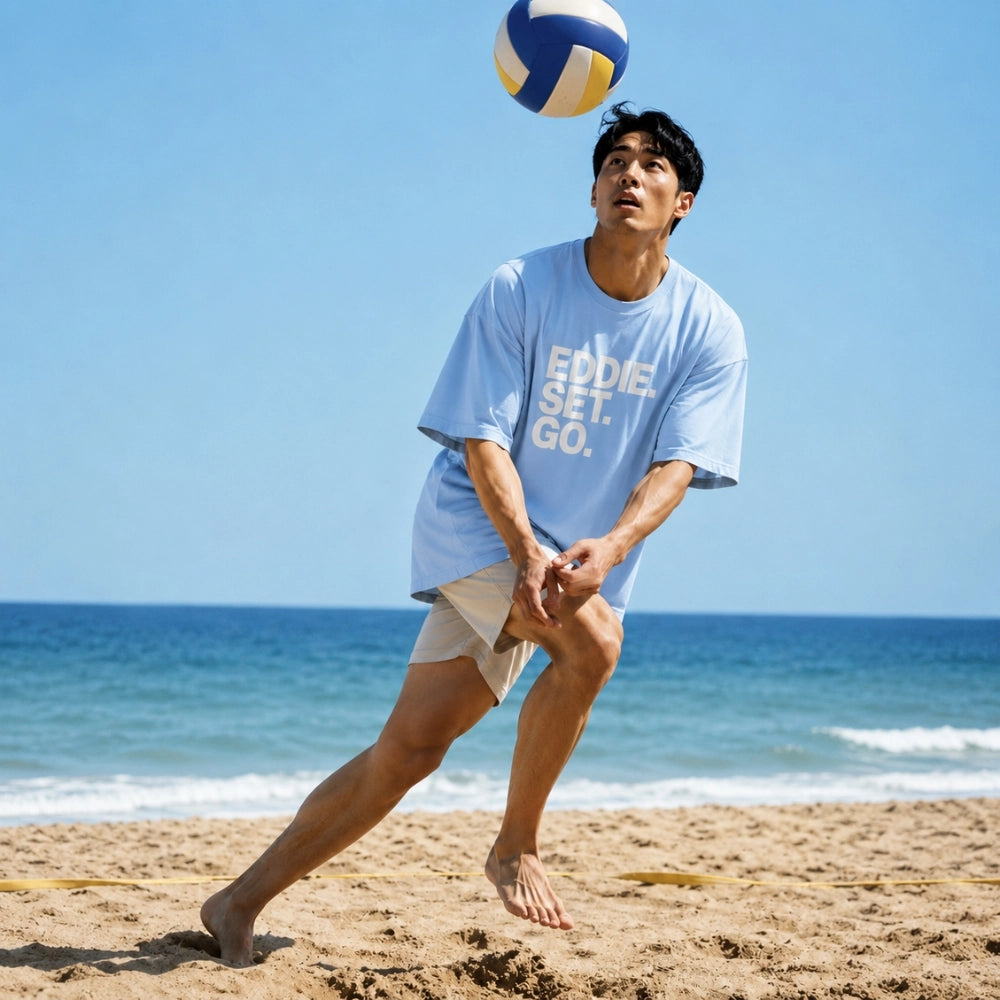 Men's Eddie Set Go Oversized Tee