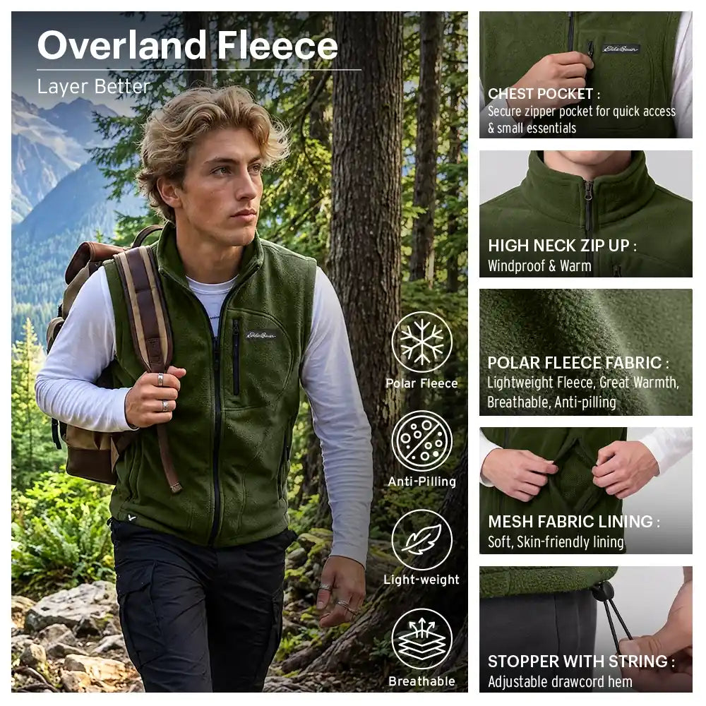 Men's Overland Fleece Vest
