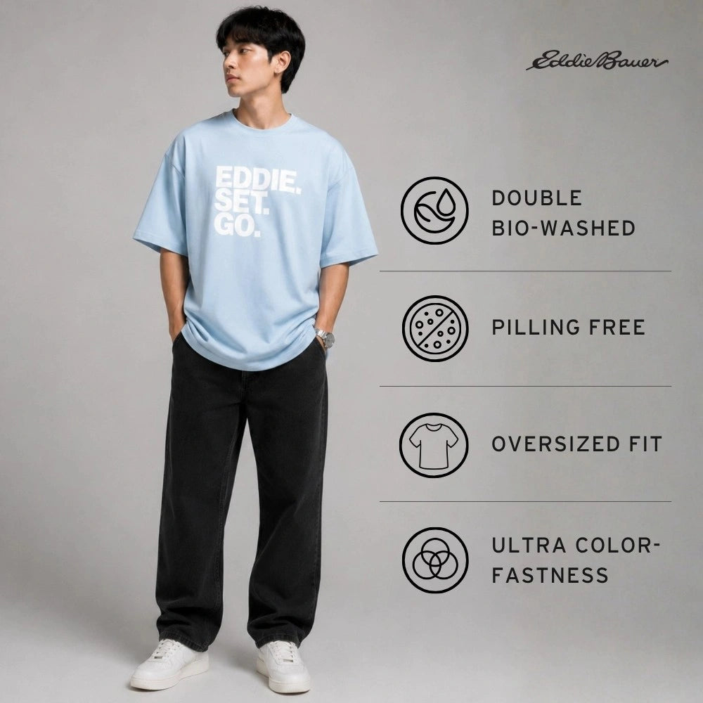 Men's Eddie Set Go Oversized Tee