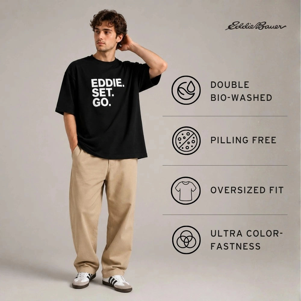 Men's Eddie Set Go Oversized Tee