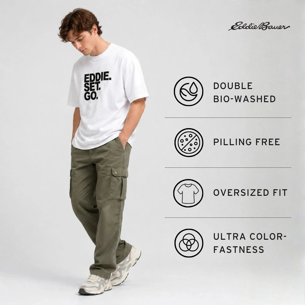 Men's Eddie Set Go Oversized Tee